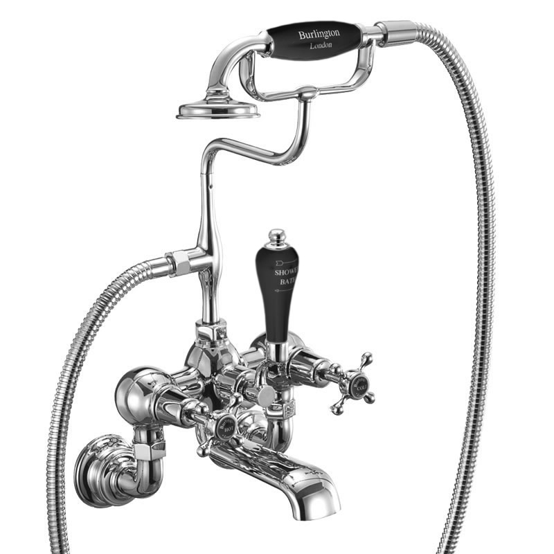 Claremont bath shower mixer - wall mounted
